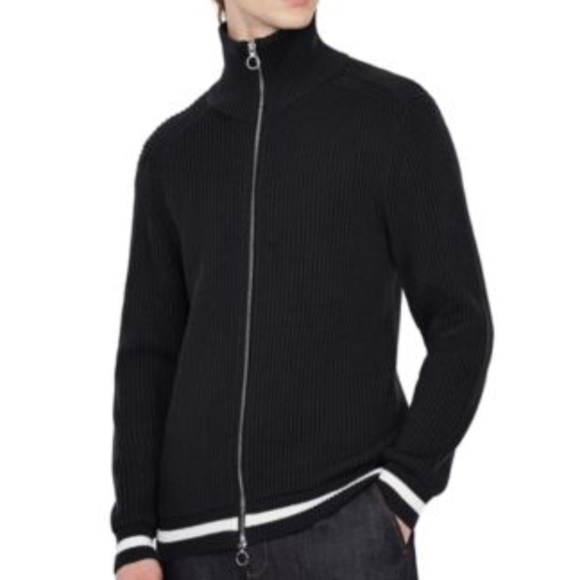 Armani Exchange Other - A|X Armani Exchange Mens Full Zip Black Cardigan Size Medium